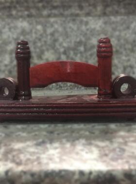 扇拖扇座红色扇座工艺扇架折扇底座扇架扇子架子摆设扇子支架配件