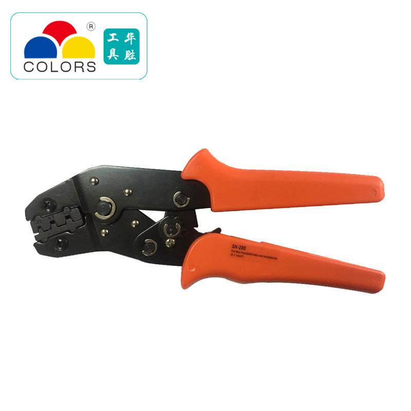华胜工具 SN-28B 棘轮式压接钳 手动插簧端子压线钳