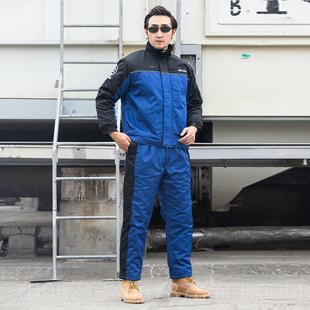 车间工装 高档北京现代衣4S店作服夏季 套装 T恤春长袖 棉汽 秋短工袖