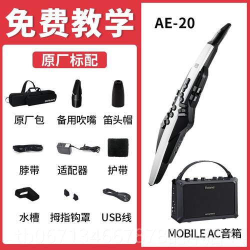高档olad罗兰电吹管AE20乐器大中R老年人ae全30初学者电萨n克斯专