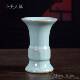高档汝办窑陶筒瓷笔汝茶筒书房桌面公桌装 特色节日 饰品摆件瓷中式
