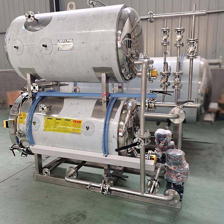 牛肉干高温高压杀菌锅火腿肠肘子灭菌设备真空包装烧鸡熟食杀菌机