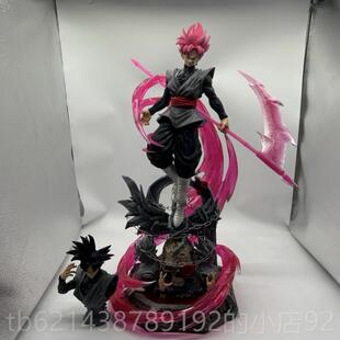 高档GK头 七龙珠 自在亚极意功孙模悟空 悟吉塔三可换赛人型摆件