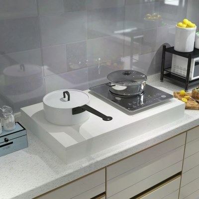 燃气灶盖板罩电磁炉支架木台煤气灶架托灶台盖板厨房置物架炉罩板