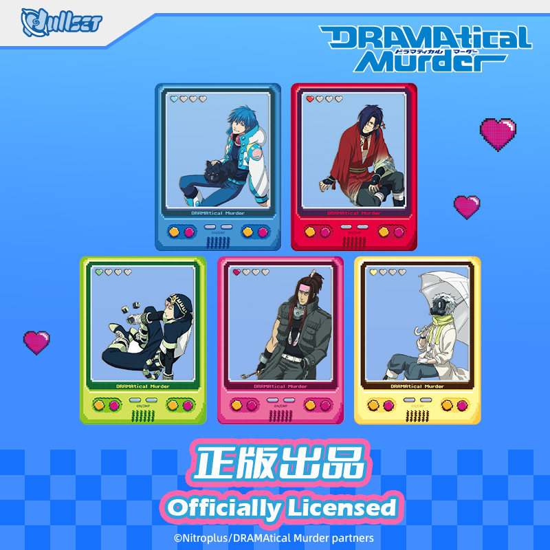 Nullset戏剧性谋杀DMMD角色徽章亚克力透卡苍叶红雀色纸相卡立牌