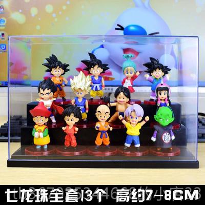 正品q版七龙珠动手办 孙全套公仔空赛漫亚人偶模型车载摆件悟玩具