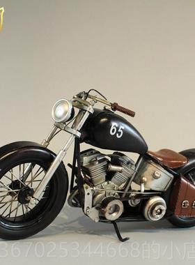 正品obbe风格哈雷b彷机车模型模r型合金金属1:6 可配HT12寸兵真人