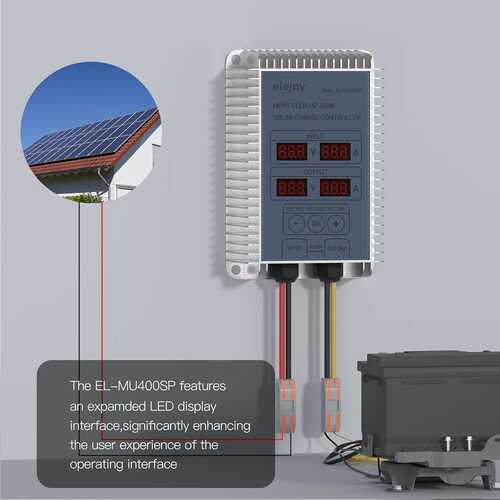 MPPT Step-UP Solar Charge Controller 15 Amp 400W 300W 200W