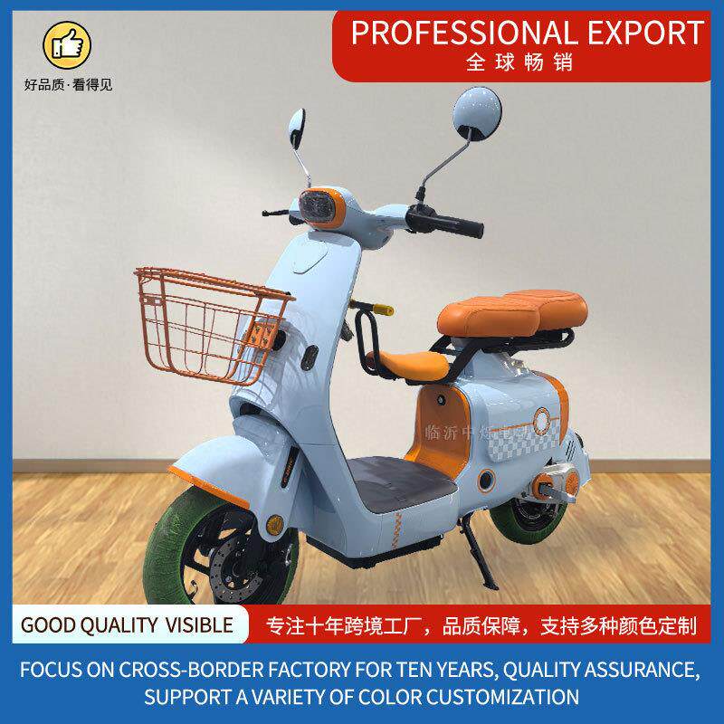 工厂跨境S2电动自行车电瓶车家用上班通勤代步车两轮电动车
