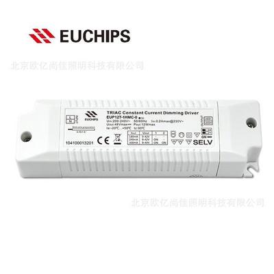 EUCHIPS欧切斯可控硅EUP12T-1HMC-0350mA12W恒流调光电源