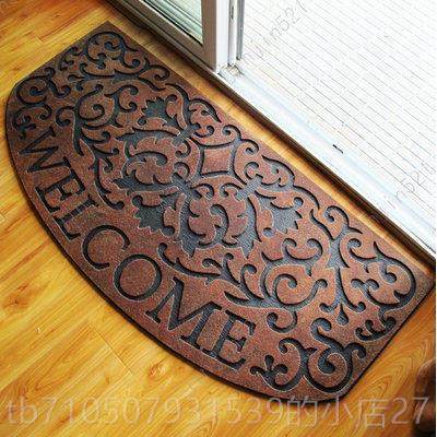 正品橡门垫胶脚垫门户厅进门大门口地垫地毯家用美式中式入门防家
