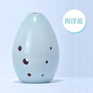 正品 八孔形裂纹釉梨面窑好变埙初学吹易学陶埙入门8 埙孔乐器正品