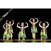 正品 小荷风采漠舞蹈演出服装 尔儿童哈哈新疆少表数民娃族维吾族演