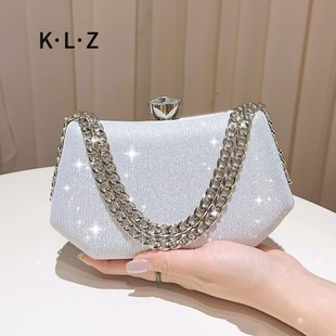 晚宴手提包女搭配穿旗袍的包宴会手包晚礼服小包包晚会晚装手拿包