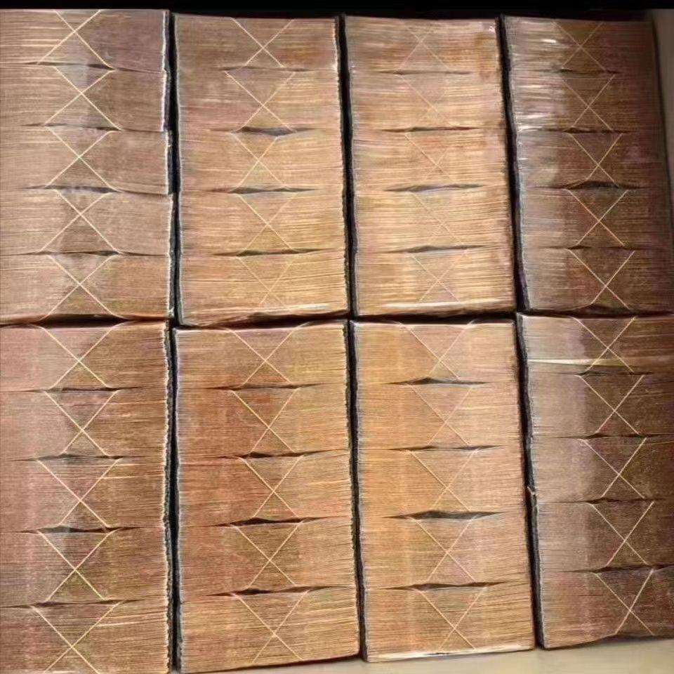 殡葬用品金纸元宝半成品金纸烧纸小中号金元宝免折叠一万到四万装