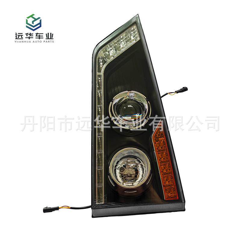 供应H-QZ510×230前组合灯 前照灯总成带灯泡大灯前组合灯