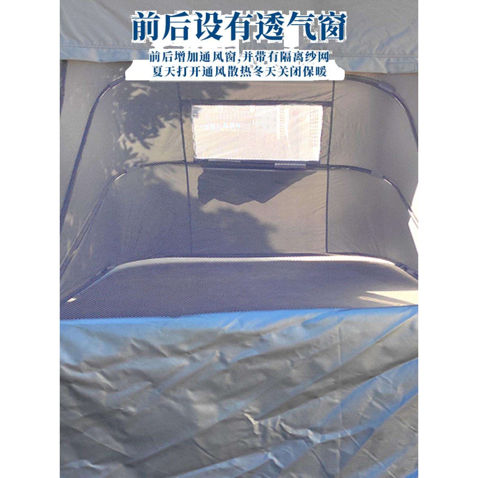 全自动移动车棚折叠车库车位棚户外防雨防晒篷布汽车停车棚遮阳棚