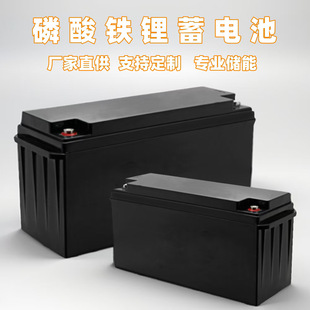 太阳能发电系统家用储能离网供电磷酸铁锂储能蓄电池100/200A