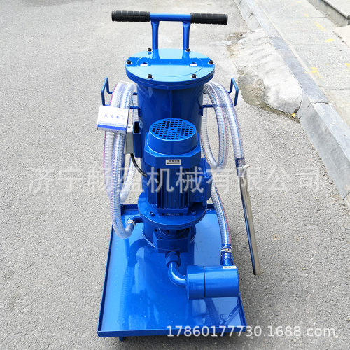 移动式滤油车抽油加油机 液压油过滤机小型工业用油过滤器