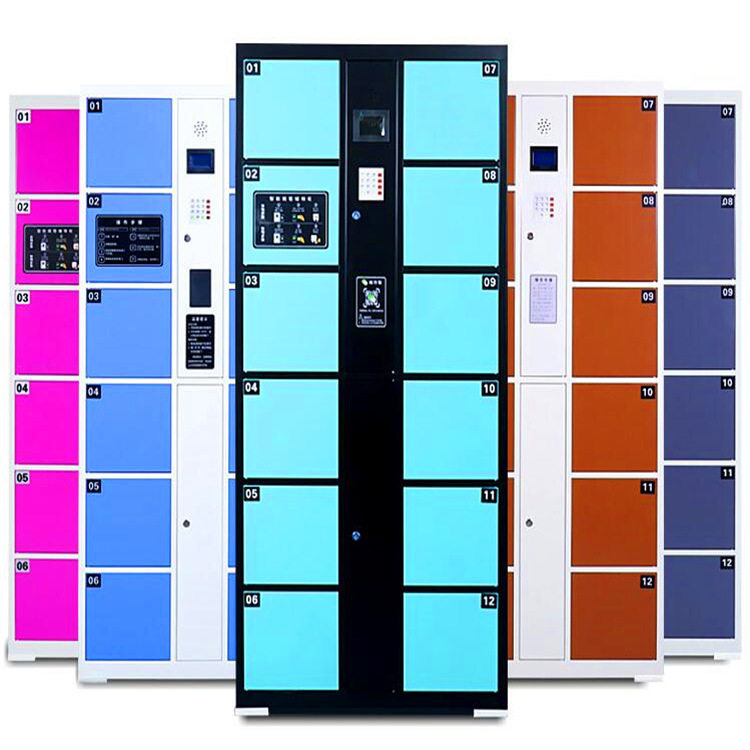 电子存包柜刷卡12门商场智能寄存柜24门超市自助寄包柜储物柜供应