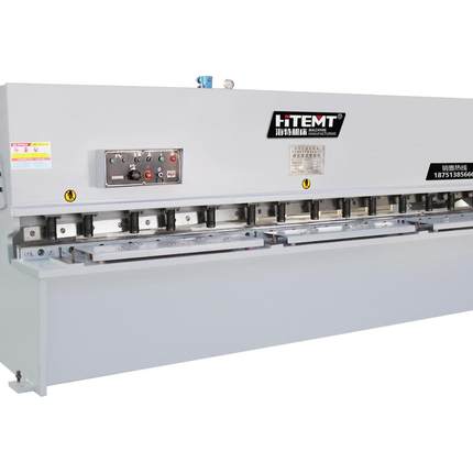 供应功率强大QC12Y-8X4000剪板机耐用全新数控塑胶母线剪板机