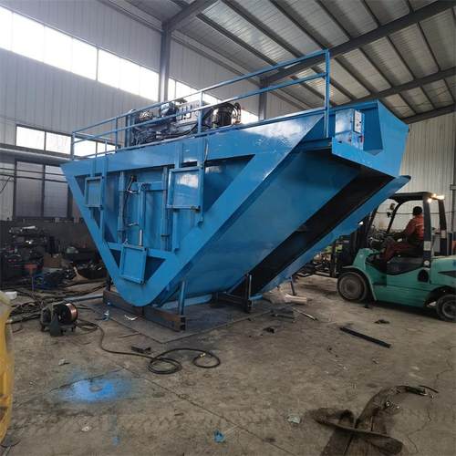 5米水渠滑膜机 农田水利工程沟渠衬砌机 U型大型全自动水渠成型机