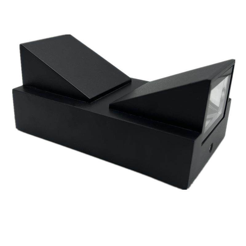 户外壁灯防水外墙灯上下照双头单头洗墙灯新中式室外灯方形单k双k