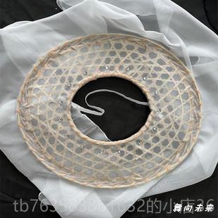 高档映儿花童雨舞蹈服古典舞演出服青烟里斗笠舞舞蹈道具桃李杯独