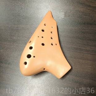 高档陶陶笛双管副管成专业级宽音域中音c调紫砂人初奏学埙吹类乐