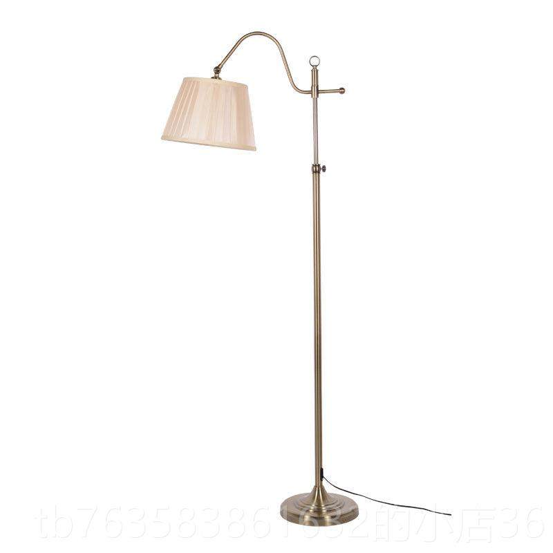 高档欧式台灯美式乡村古典覆古店客厅书房卧室床酒头灯工作铜灯书