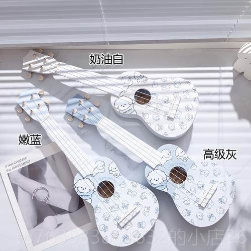 高档尤克高里可爱i生ns风线条小狗狗颜值入里门乐器男女学成人小