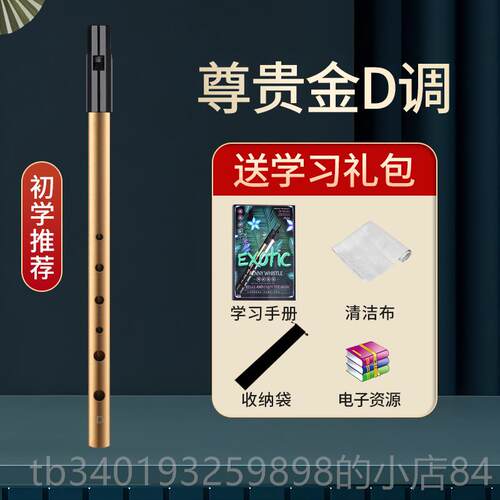新款爱尔兰哨笛初学儿C调调专业演奏笛子D成锡笛6孔人直笛竖笛乐