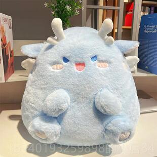 新款墩墩龙公毛绒玩具女生大童抱睡枕儿安抚陪玩偶520送仔女朋友