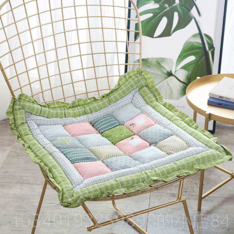 新款.Mli生fe 出口韩单 纯棉全棉坐垫餐桌椅办垫子公学榻榻米座垫