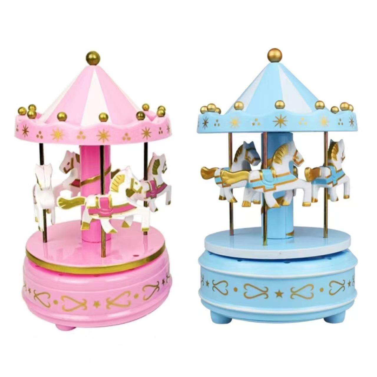 旋转木马音乐盒蛋糕装饰圣诞摆件装扮布置套餐