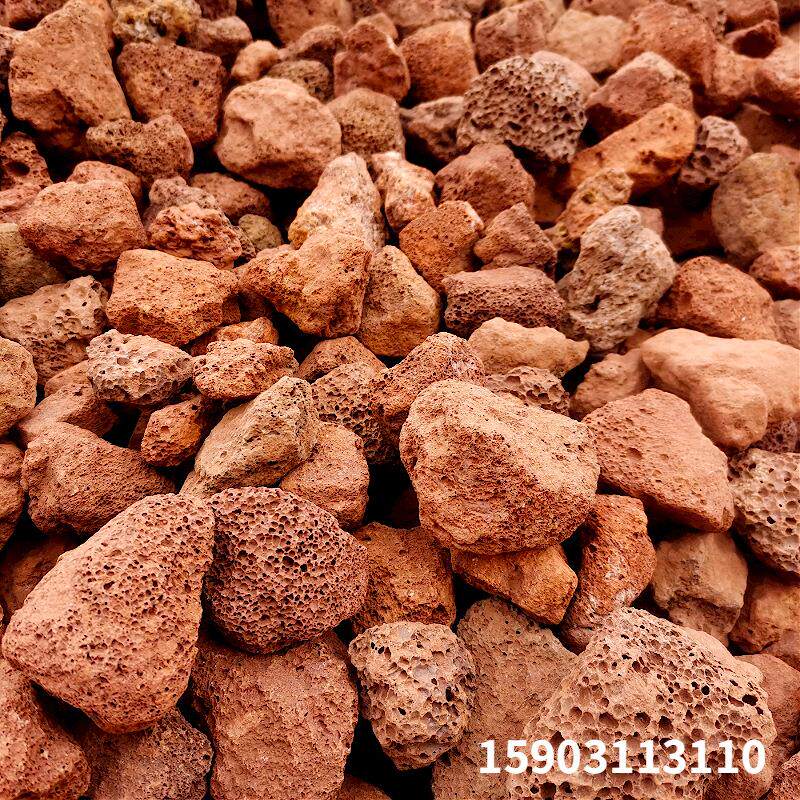 天然火山岩石 多孔 吸附性强 污水处理 河道填充 多肉培植 景观