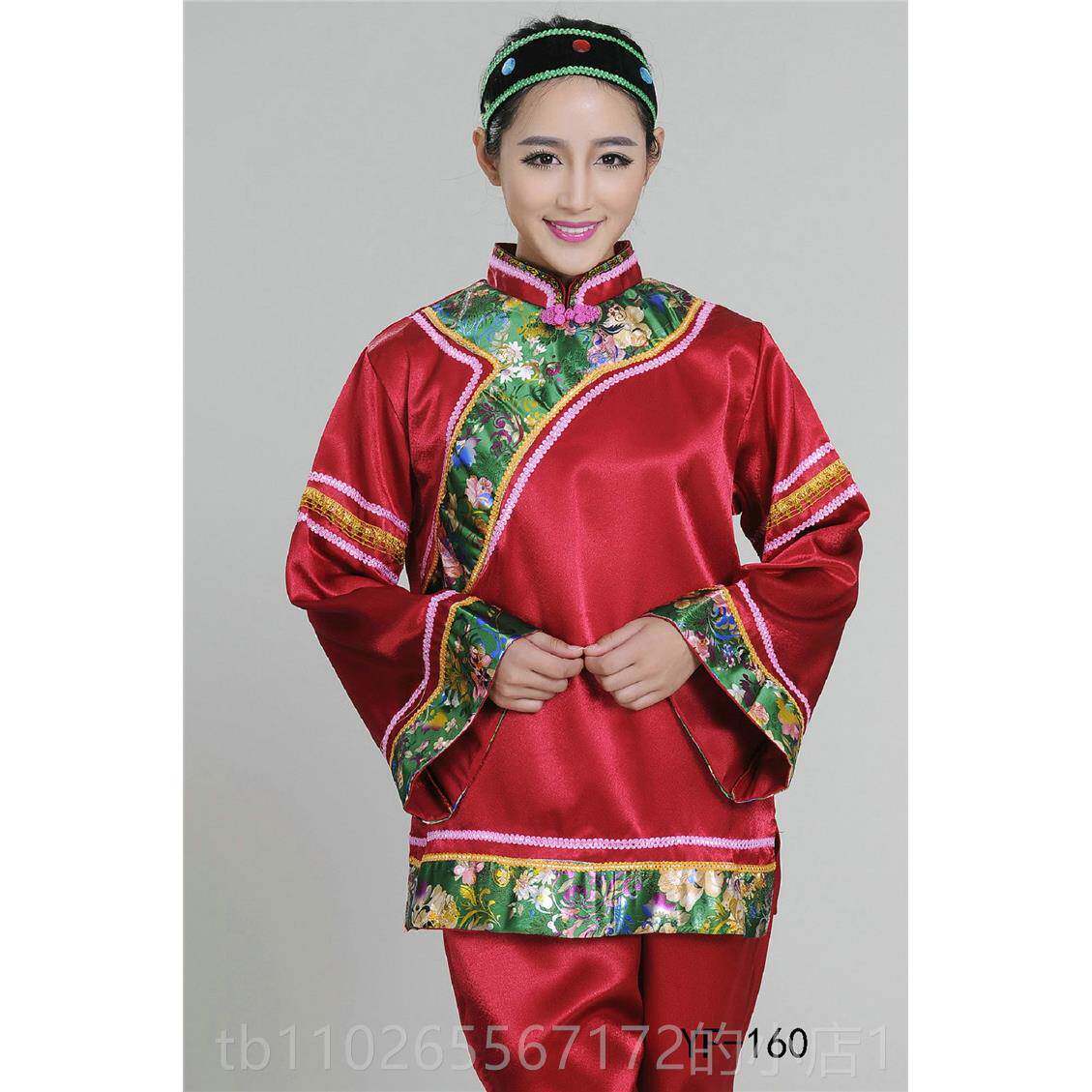 新款服地主婆老服装媒婆演出年秧歌戏服开心阿奶老太服太服装老太