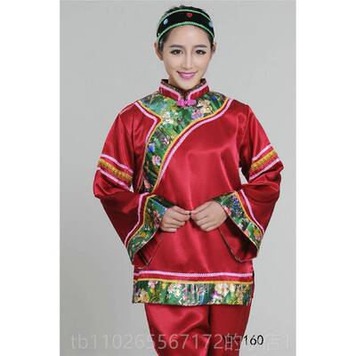 新款服地主婆老服装媒婆演出年秧歌戏服开心阿奶老太服太服装老太