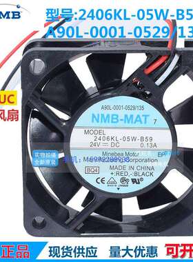 2406KL-05W-B59发那科风机测速功能NMB6015DC24V0.13A散热风扇