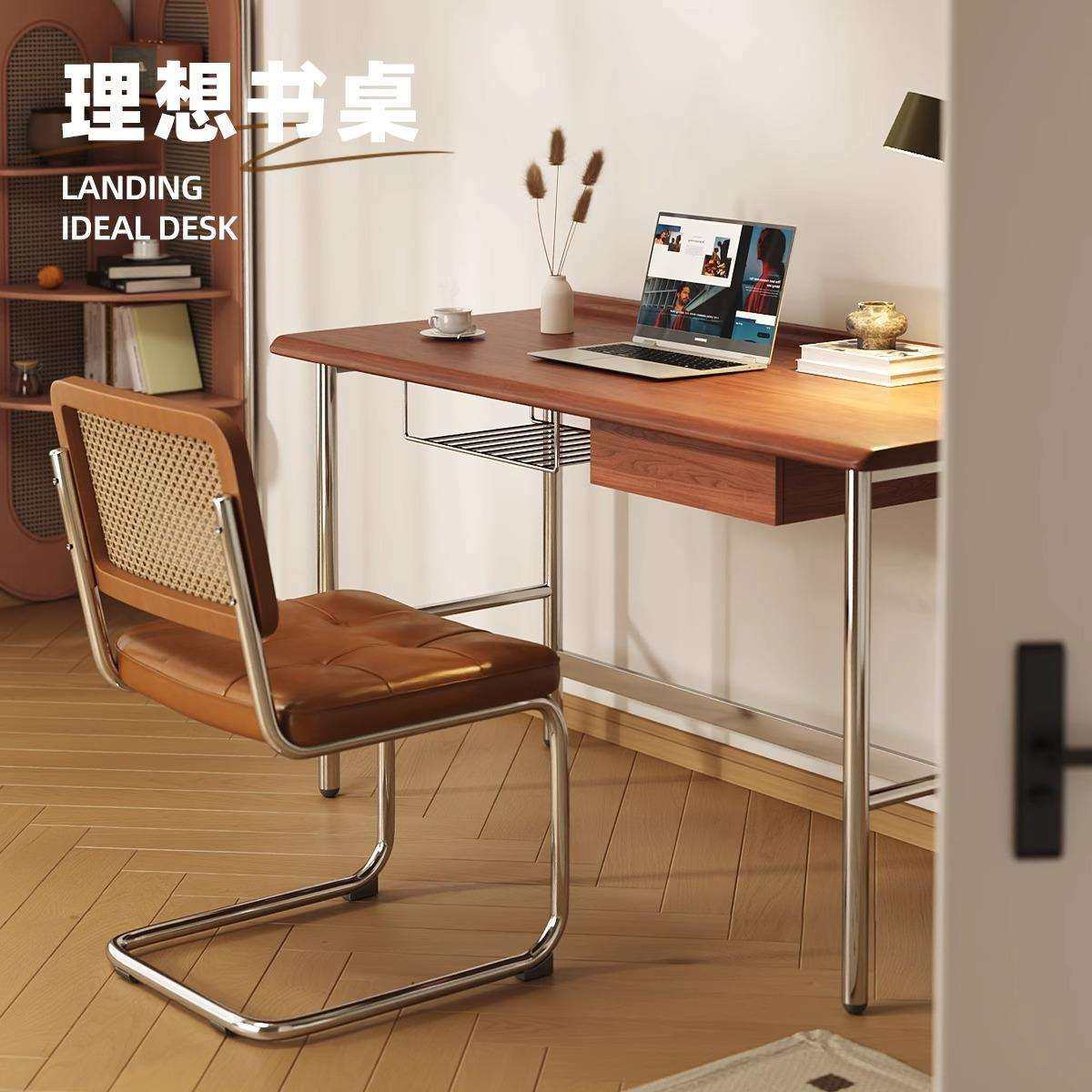 中古风书桌复古卧室家用学习写字台不锈钢桌脚书房办公桌电脑桌子,玩具/童车/益智/积木/模型,毛绒/玩偶/公仔/布艺类玩具,淘宝优惠券,粉丝福利购,淘宝优惠卷