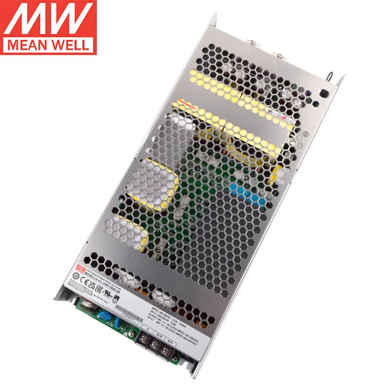 明纬(MEANWELL)明纬电源48V 52.1A 具有PFC高性能超薄 UHP-2500