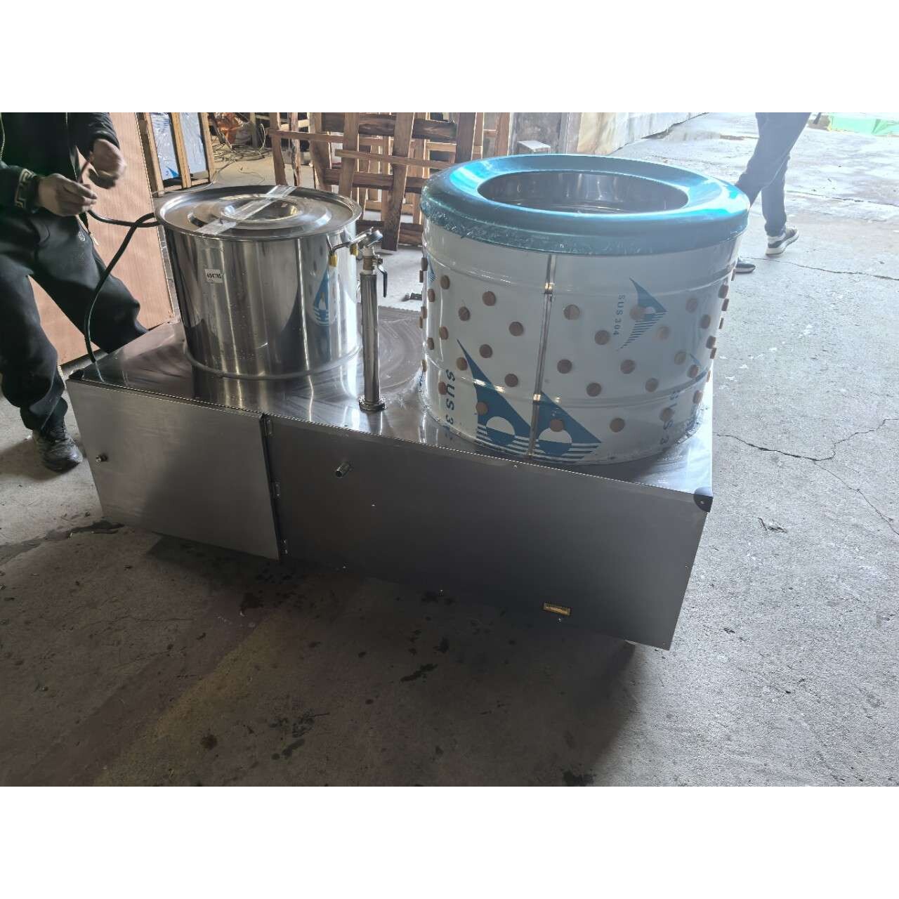 电热煮烫脱毛机设备多功能炉汤炉设备家禽炉脱毛机