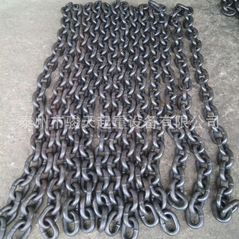 牵引链条10t1.5m  牵引起重吊装链条10t2m 牵引链条索具 80级材质