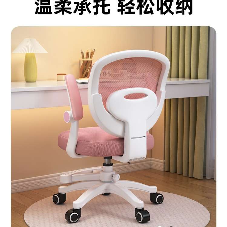 儿童学习椅学生座椅家用调节升降书桌写字椅子透气网布椅儿童座椅