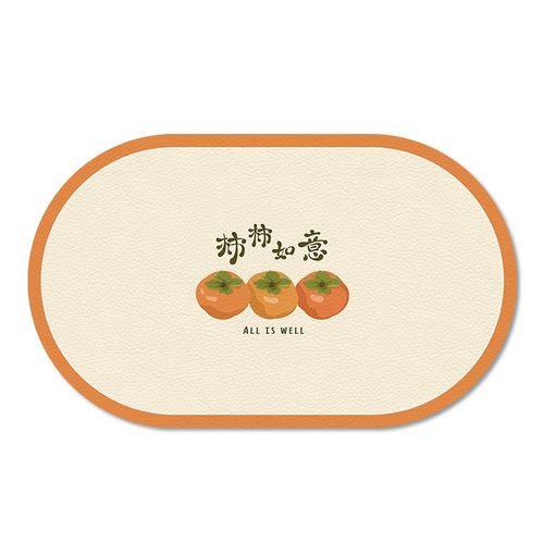 简约复古餐桌垫高级感隔热垫防烫西餐垫防水防油皮革餐垫