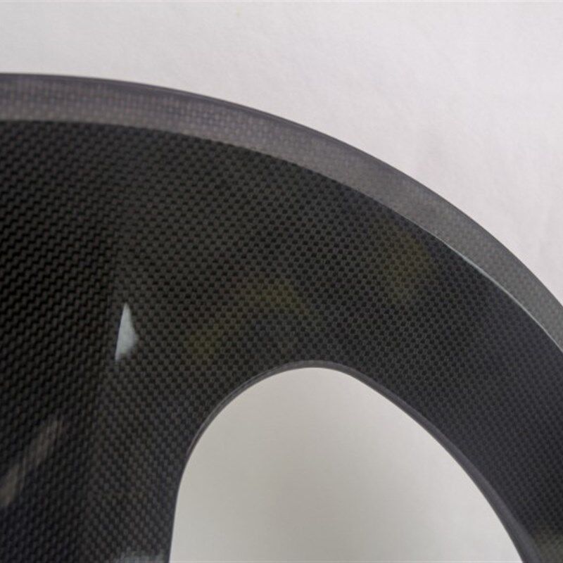 碳纤维三刀轮组错位三刀轮碳死飞三刀轮公路50 65 70开口 700C