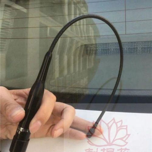 350兆车载天线 橡胶软质增益车台手台苗子350-390MHZ专用电台天线