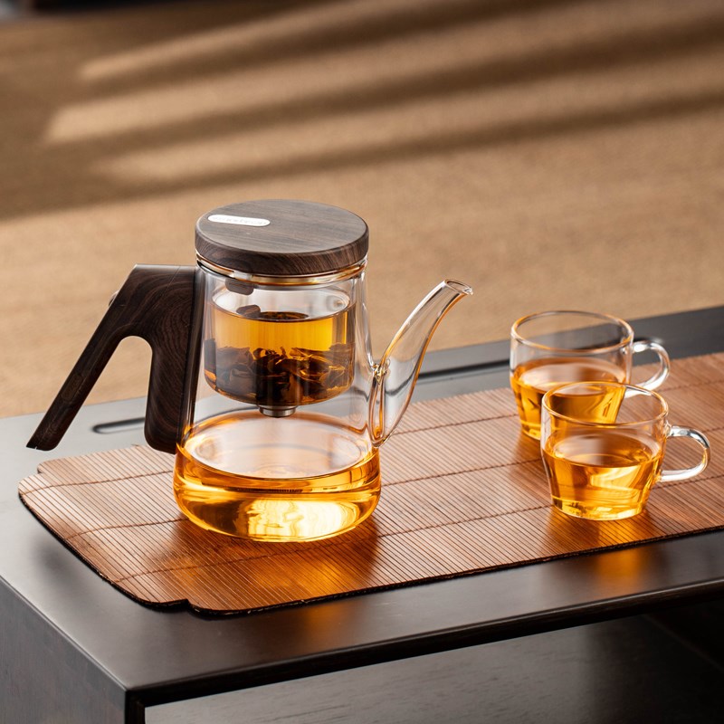 飘逸杯泡茶壶自动无杆一键高档办公茶具茶水分离杯子泡茶杯