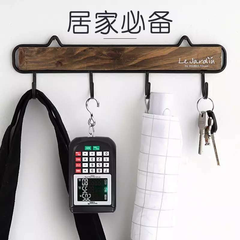 贝雅手提电子秤便携式验钞高精度家用弹簧秤快递称买菜小型手提秤