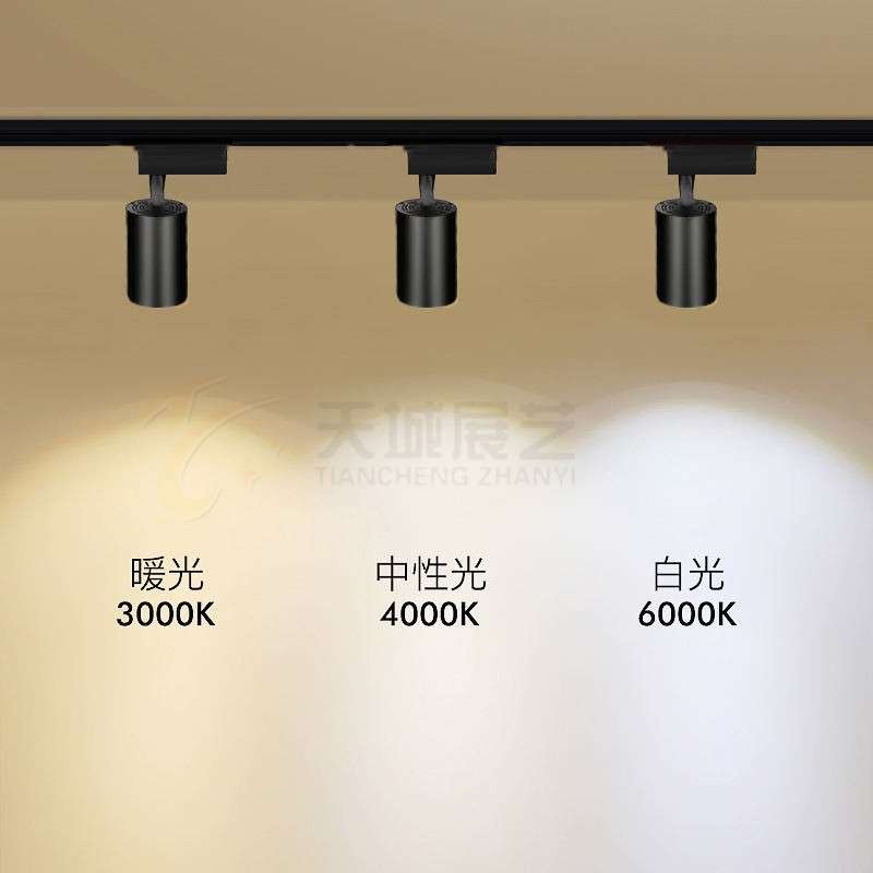回龙led射灯HL20059防眩光30W轨道灯商用店铺服装店展厅聚光超亮